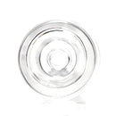 ZOB Glass - 16" Reduced Straight Zobello Perc - Striped Instrum Label - Black & White - The Cave