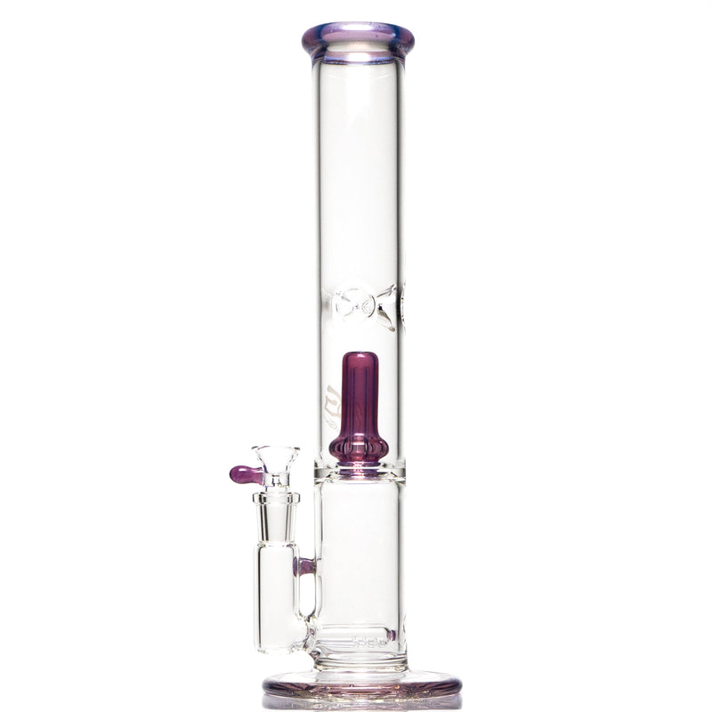 Geos Glass - Double Shredder - Gold Purple Phoenix - The Cave