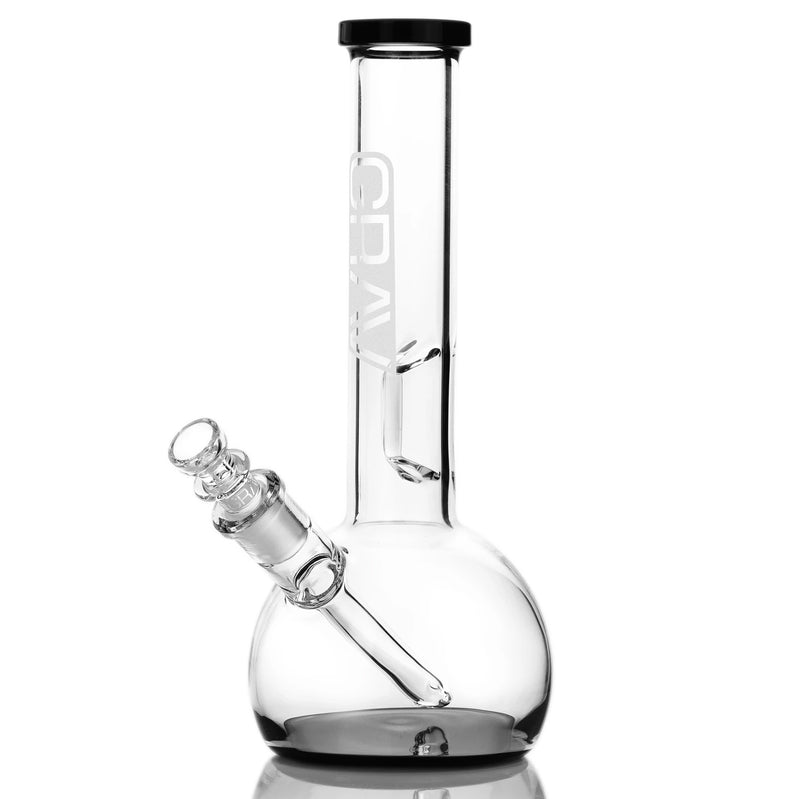 Grav Labs - Small Round Base - Clear & Black - The Cave