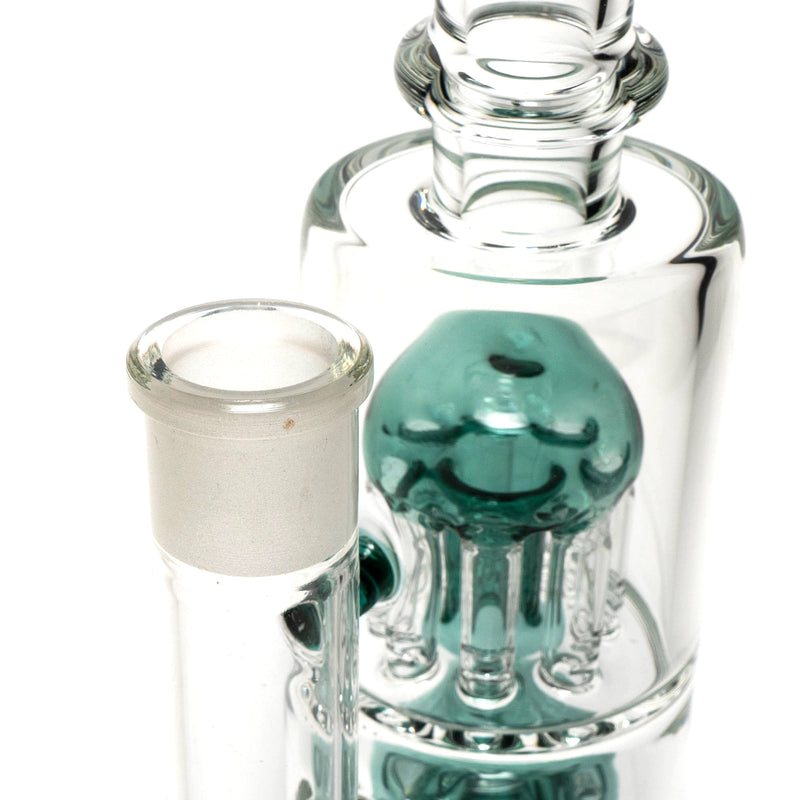 Shooters - Double Tree Perc Rig - Teal Accents - The Cave