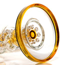 Shooters - Double Tree Perc Rig - Amber Accents - The Cave