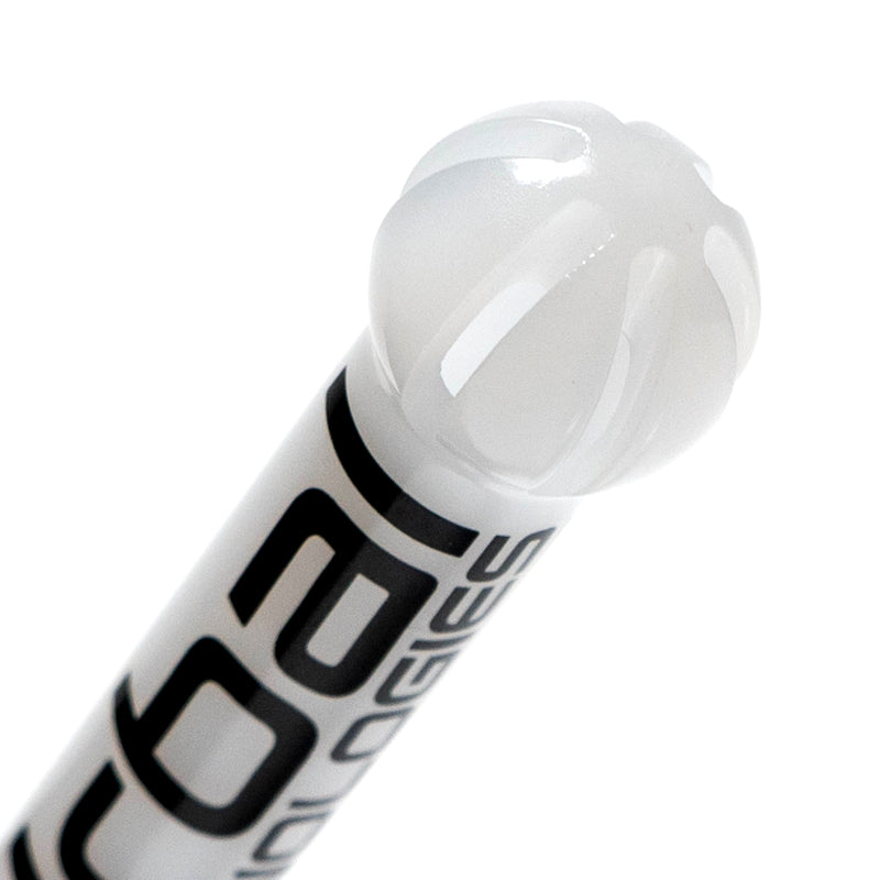 Urbal Technologies - 6 Slit Downstem - 4.5" - White w/ Black - The Cave