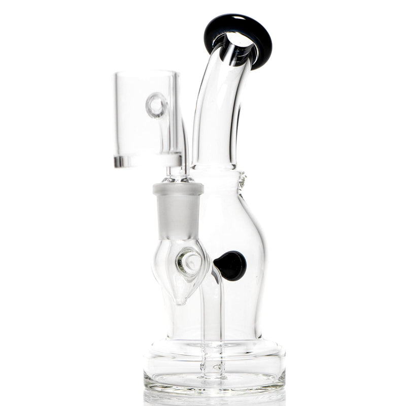 Shooters - Mini Mib Bubbler - Black Accent - The Cave