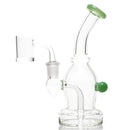 Shooters - Mini Mib Bubbler - Mint Accent - The Cave