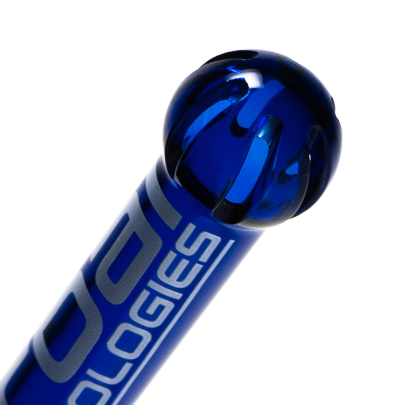 Urbal Technologies - 6 Slit Downstem - 5.5" - Blue w/ White - The Cave