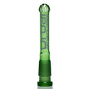Urbal Technologies - 6 Slit Downstem - 4" - Green w/ White - The Cave