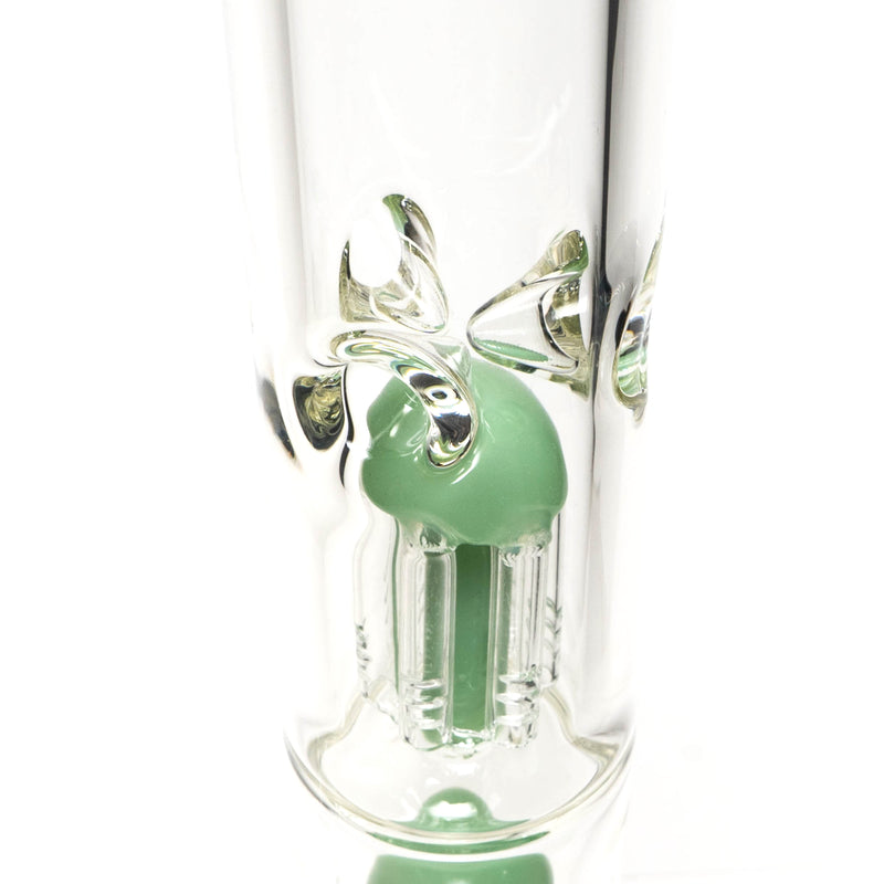 Shooters - 19" Double Tree Beaker - Mint Accent - The Cave