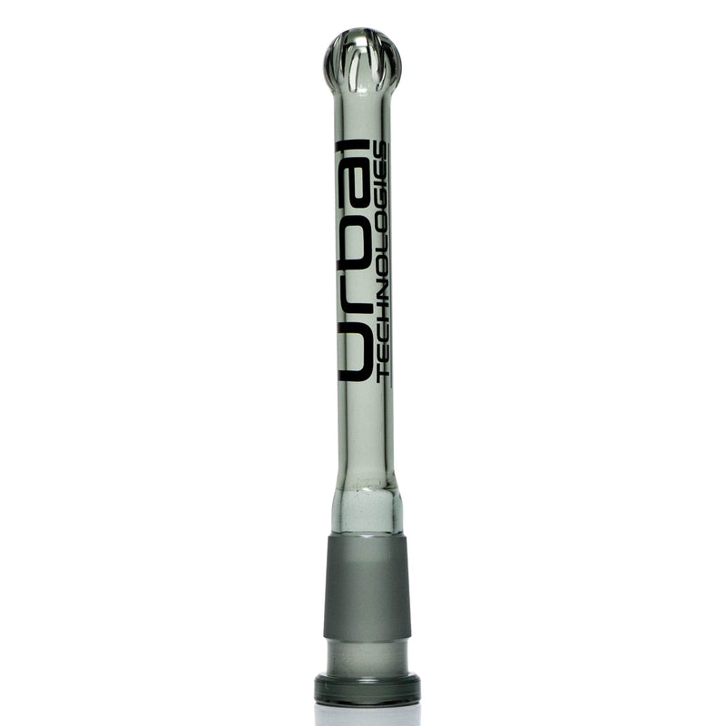 Urbal Technologies - 6 Slit Downstem - 5.0" - Smoke w/ Black - The Cave