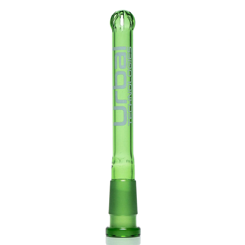 Urbal Technologies - 6 Slit Downstem - 5.0" - Green w/ White - The Cave