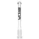 Urbal Technologies - 6 Slit Downstem - 5.5" - Clear w/ Black - The Cave