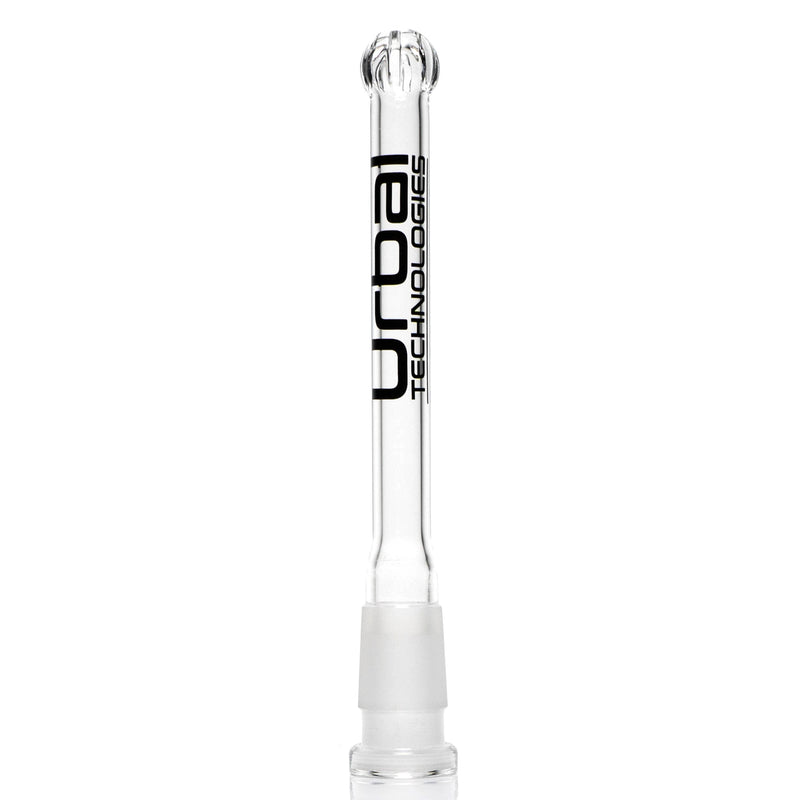 Urbal Technologies - 6 Slit Downstem - 5.5" - Clear w/ Black - The Cave