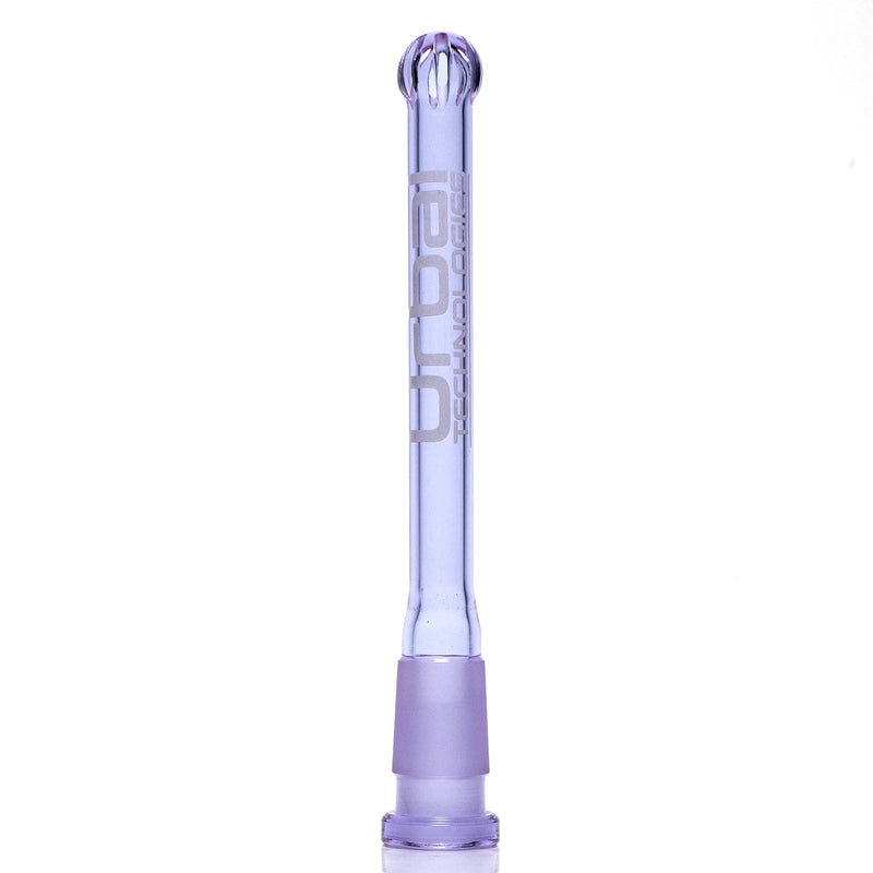 Urbal Technologies - 6 Slit Downstem - 5.5" - Purple w/ White - The Cave