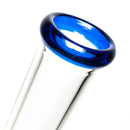 Shooters - 19" Double Circ Beaker - Blue Accent - The Cave