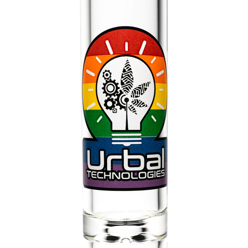 Urbal Technologies - 13" Beaker - 45x5 - Rainbow Label w/ Blue Set - The Cave