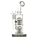 Shooters - Double Tree Perc Rig - Smoke Accents - The Cave