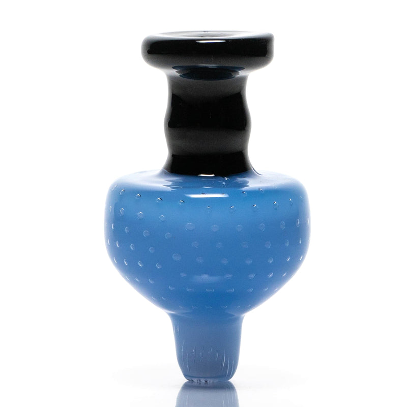 Shooters - Air Trap Bubble Cap - Milky Blue & Black - The Cave