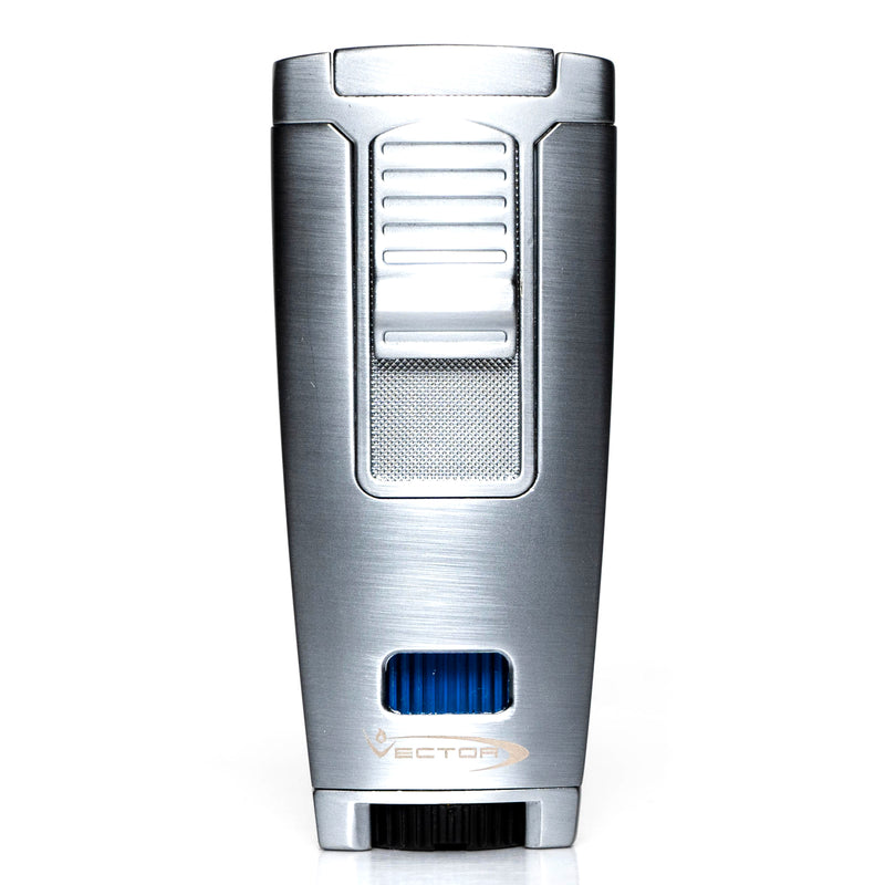 Vector X Sovereignty - Apex - Triple Flame Torch Lighter - Silver - The Cave