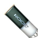 ROOR.US - 99 Series - 18” Fixed Straight w/ Barrel Perc - Smoke & White - Black & White Label - The Cave