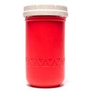 Re:Stash - Red Jar w/ White Lid - 12oz - The Cave