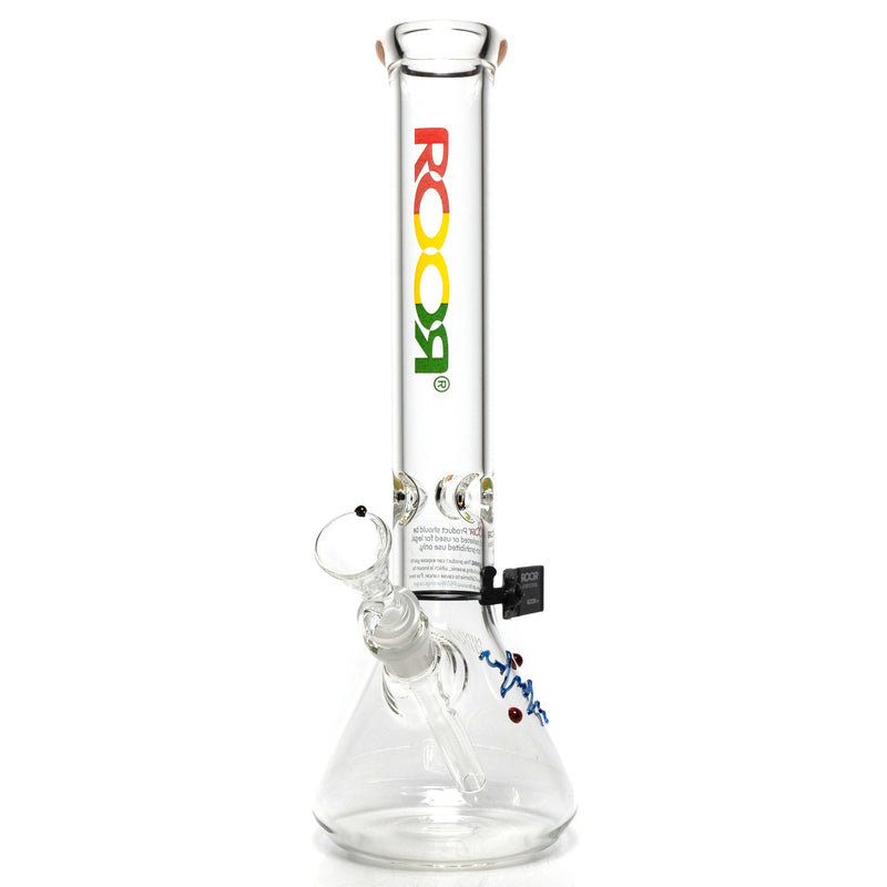 ROOR.US - 99 Series - 14" Beaker - 45x5 - Rasta (No Outline) - The Cave