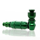 Metal Pipe - Mini - Double Chamber - Green - The Cave