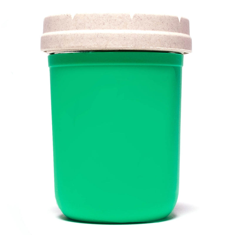 Re:Stash - Green Jar w/ White Lid - 8oz - The Cave