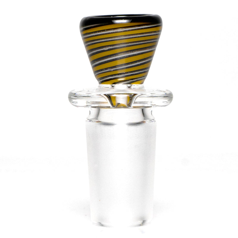 Aaron Vigil - Worked Martini Slide - 18mm - Jailhouse & Yellow Crayon