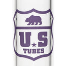 US Tubes - 12" Beaker 50x5 - Constriction - Purple Highway Outline - The Cave