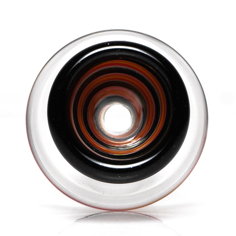 Aaron Vigil - Worked Martini Slide - 18mm - Fire & Black - The Cave