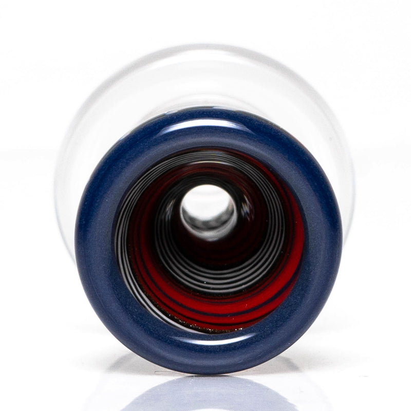 Aaron Vigil - Worked Martini Slide - 18mm - Red & Black w/ Jailhouse