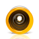 Aaron Vigil - Worked Martini Slide - 18mm - Yellow Crayon & Jailhouse - The Cave