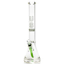 US Tubes - 17" Beaker 50x5 - Constriction - White & Green Vertical Label - The Cave