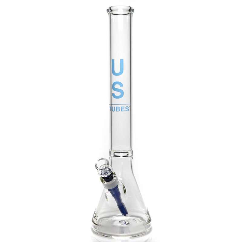 US Tubes - 18" Beaker 50x5 - Constriction - Blue Vertical Label - The Cave