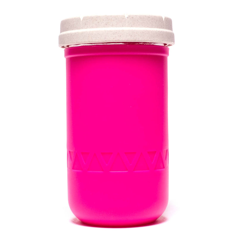 Re:Stash - Pink Jar w/ White Lid - 12oz - The Cave