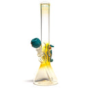 Trident - 13" Fumed Beaker w/ Art - Seahorse - The Cave
