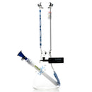 ROOR.US - Intro Collector Series - 99 Series - 14" Beaker - 50x5 - Blue & White - The Cave