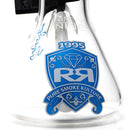 ROOR.US - Intro Collector Series - 99 Series - 14" Beaker - 50x5 - Blue & White - The Cave