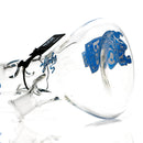 ROOR.US - Intro Collector Series - 99 Series - 14" Beaker - 50x5 - Blue & White - The Cave