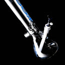 ROOR.US - Intro Collector Series - 99 Series - 14" Beaker - 50x5 - Blue & White - The Cave