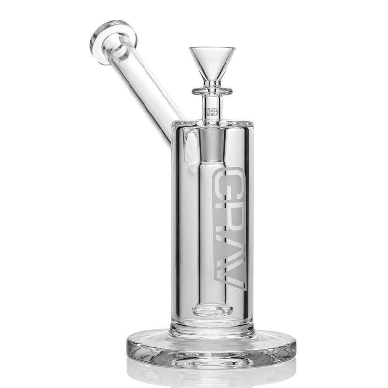 Grav Labs - Large Upright Bubbler - Clear - The Cave