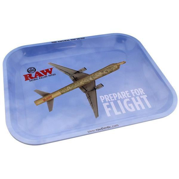 RAW - Rolling Tray - "Flying" - Large - The Cave