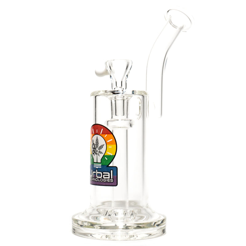 Urbal Technologies - Hybrid Showerhead Bubbler - 14mm - Rainbow Label - The Cave