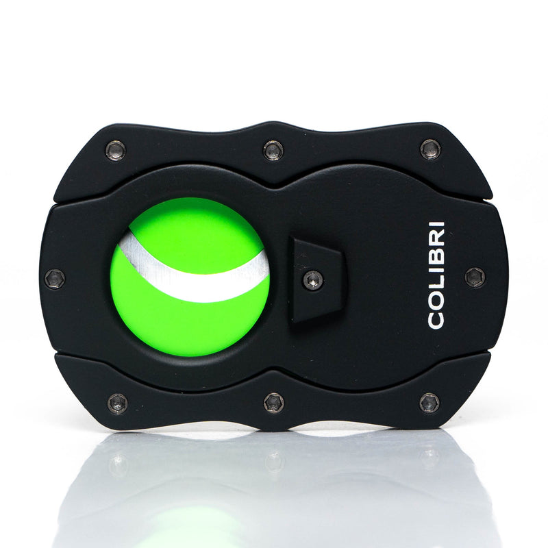 Colibri - Cigar Cutter - Cut - Black w/ Green Blades - The Cave