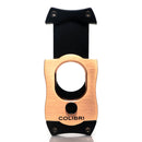 Colibri - Cigar Cutter - S-Cut - Brushed Rose Gold w/ Black Blades - The Cave