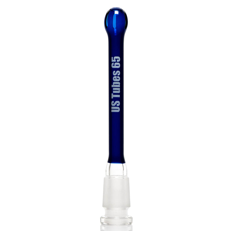 US Tubes - 24/14mm Female 3 Slit Downstem 6.5" - Blue - The Cave