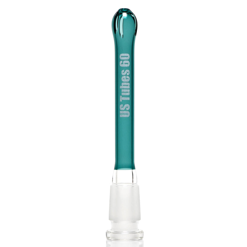 US Tubes - 24/14mm Female 3 Slit Downstem 6.0" - Teal - The Cave