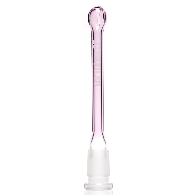 US Tubes - 24/18mm Female 3 Slit Downstem 6.5" - Pink - The Cave