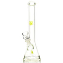 US Tubes - 10" Beaker 32x5 - Lime Green Highway Outline - The Cave