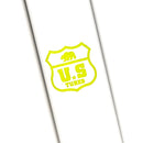 US Tubes - 10" Beaker 32x5 - Lime Green Highway Outline - The Cave