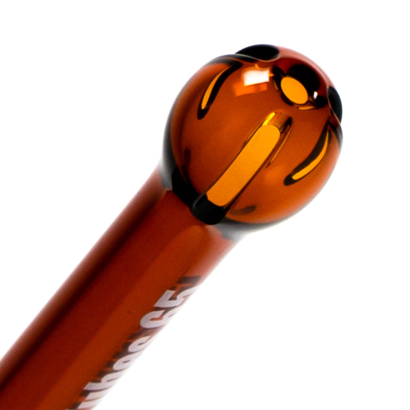 US Tubes - 24/14mm Female 3 Slit Downstem 6.5" - Amber - The Cave